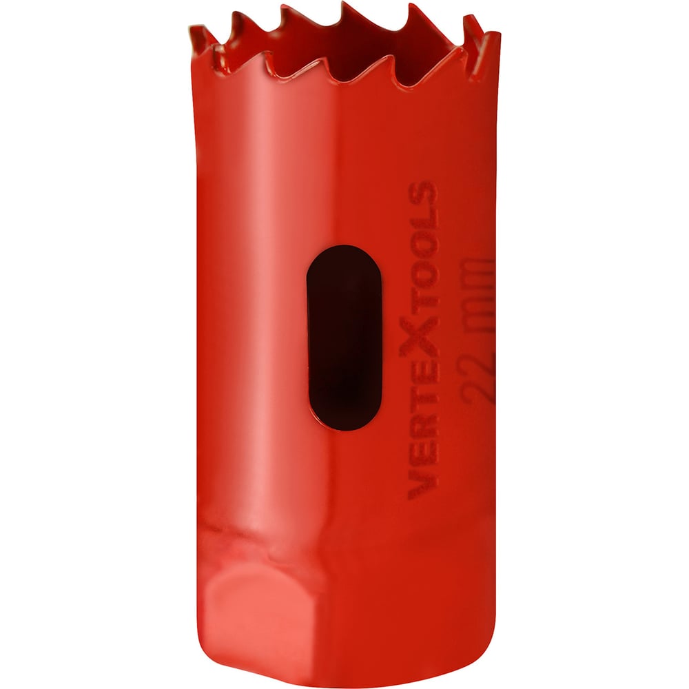 Коронки по металлу  Все инструменты Коронка биметаллическая vertextools 2525-22