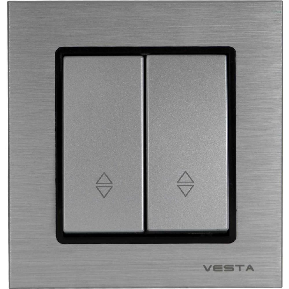 Реверсивный двухклавишный выключатель Vesta Electric двухклавишный проходной переключатель vesta electric