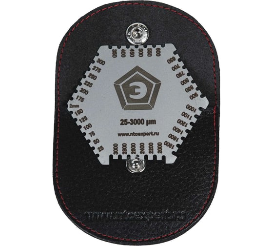 Изображение товара Толщиномер (гребенка) мокрого слоя НТЦ Эксперт ГЛК-1 до 3000 микрон ntc-000104