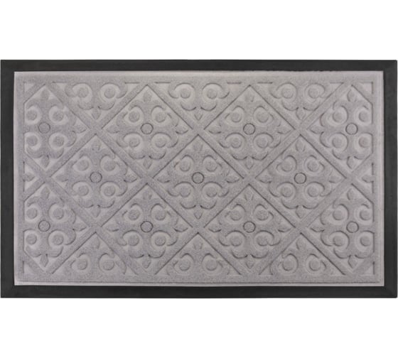 Изображение товара Коврик Sunstep Velour 45x75 см, серый 37-944