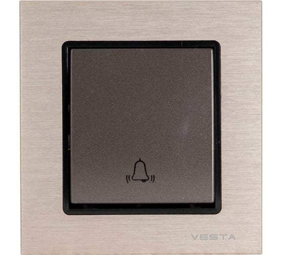 Изображение товара Кнопка Звонка Эксклюзивный Шампанское Металлик Metronex Electric FVK050308BSH