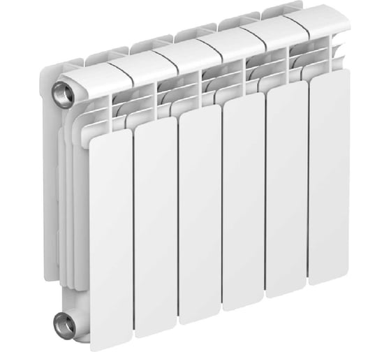 Изображение товара Алюминиевый радиатор RIFAR Alum 350 6 сек. бок. R-AL-350-06