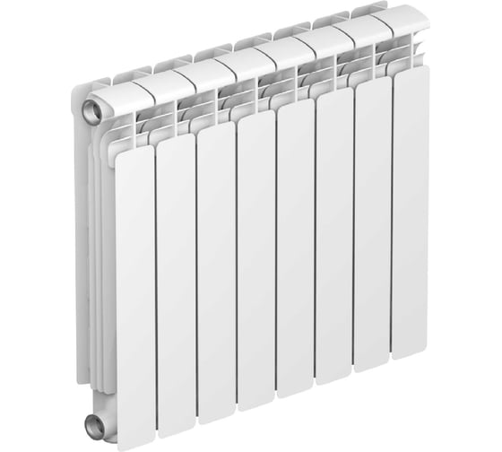 Изображение товара Алюминиевый радиатор Rifar Alum 500 8 секц. бок. R-AL-500-08