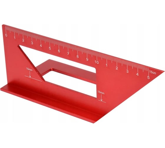 Изображение товара Японский угольник YATO 150 мм 3D YT-70797