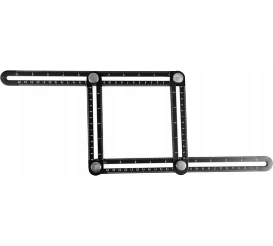 Изображение товара Разметочный инструмент YATO линейка-шаблон, 250x120 мм YT-70880