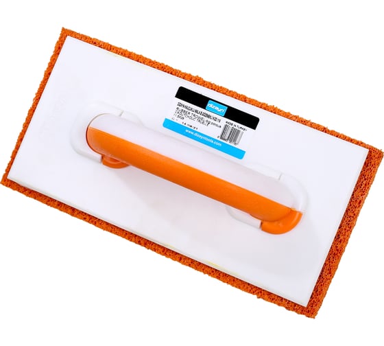 Изображение товара Каучуковая терка DIZAYNTOOLS 140x280 мм, крупнопористая Dizayn 116 .116