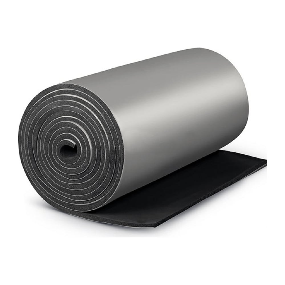 Изображение товара Теплоизоляционный рулон РУ-ФЛЕКС ВЕНТ-СК МЕТАЛЛ 10x1000-20 20 м2