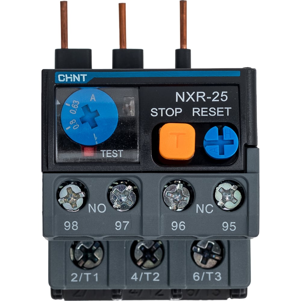 Изображение товара Тепловое реле CHINT NXR-25 0.63-1А для защиты электросетей Изображение товара Тепловое реле CHINT NXR-25 0.63-1А для защиты электросетей