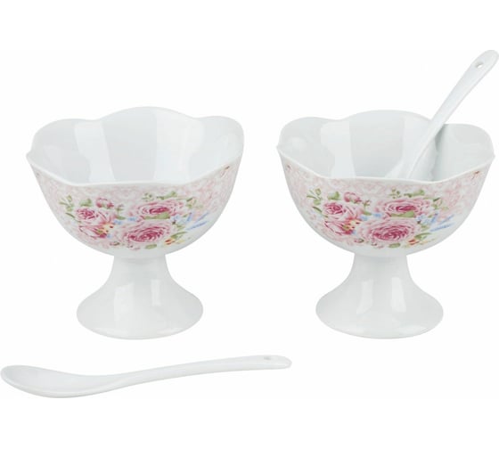 Изображение товара Набор креманок с ложками Rosenberg R-060154