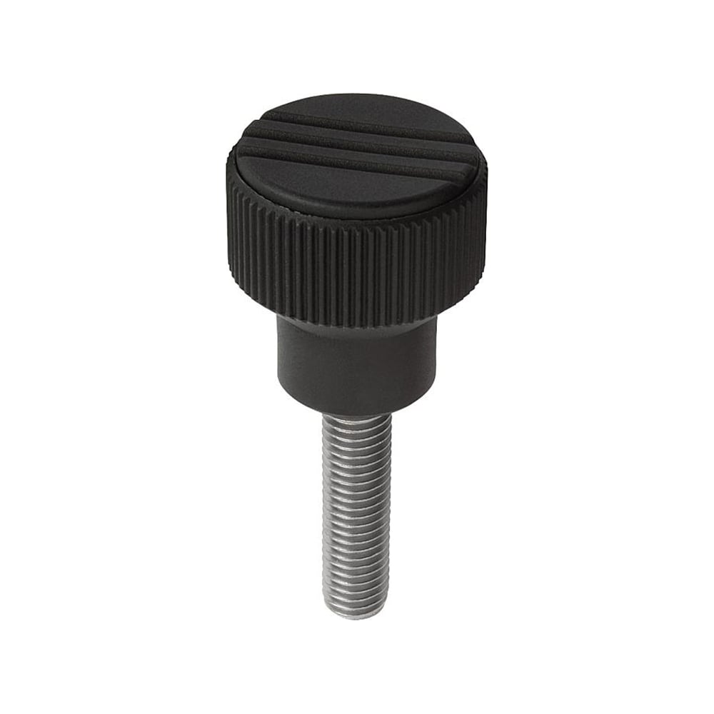 Изображение товара Ручка с накаткой KIPP K0247.310X40 надежная металлическая ручка для письма