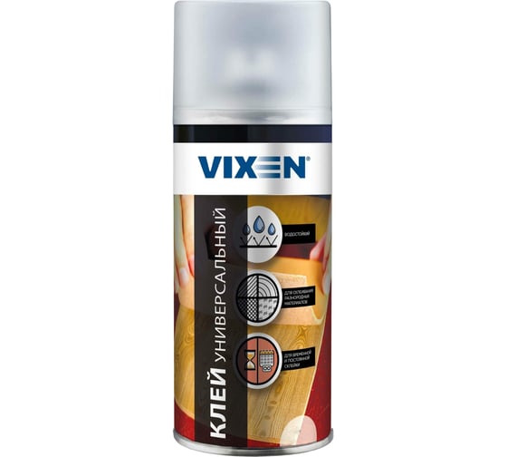 Изображение товара Универсальный клей Vixen (аэрозоль; 520 мл) VX90015