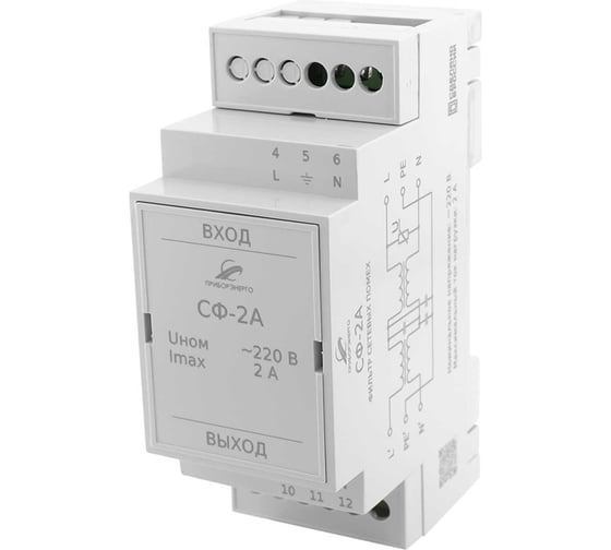 Изображение товара Сетевой фильтр НТК Приборэнерго СФ-2А 0210550010675