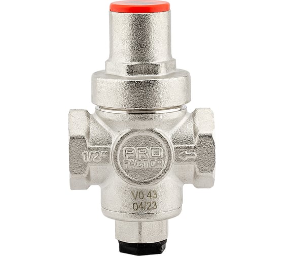 Изображение товара Редуктор давления PROFACTOR поршневой, c коннектором манометра 1/2" PF PRV 251.15