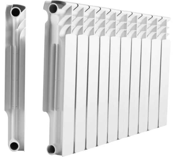 Изображение товара Биметаллический радиатор МЕТАЛЛСЕРВИС THERMA Q2 500/80 10 секций 1223377