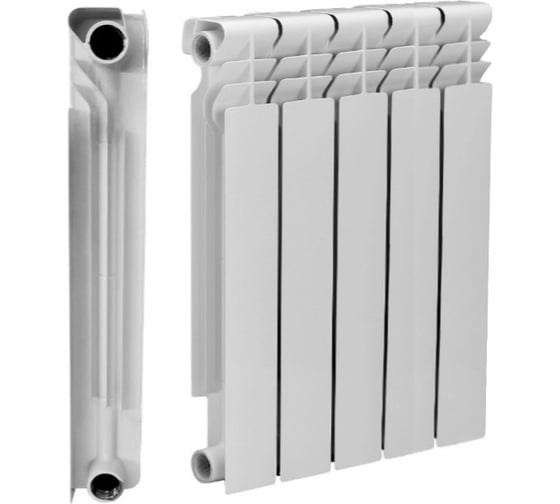 Изображение товара Биметаллический радиатор МЕТАЛЛСЕРВИС THERMA Q3 500/80 5 секций 1223410