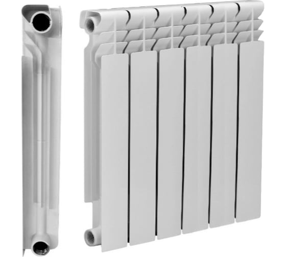 Изображение товара Биметаллический радиатор МЕТАЛЛСЕРВИС THERMA Q3 500/80 6 секций 1223411