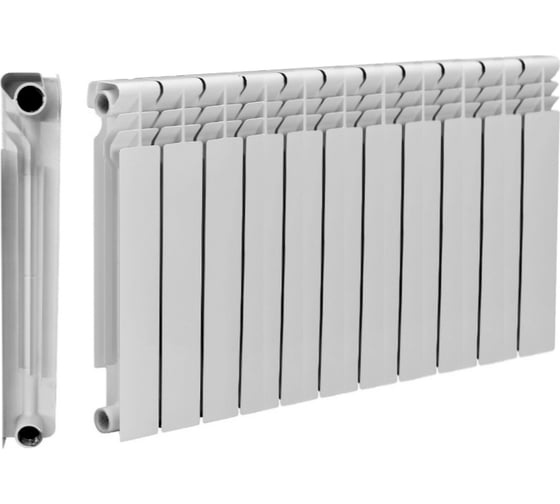Изображение товара Биметаллический радиатор МЕТАЛЛСЕРВИС THERMA Q3 500/80 11 секций 1223416