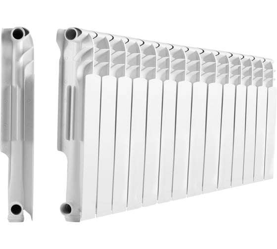 Изображение товара Алюминиевый радиатор МЕТАЛЛСЕРВИС THERMA Q2 500/100 14 секций 1223455