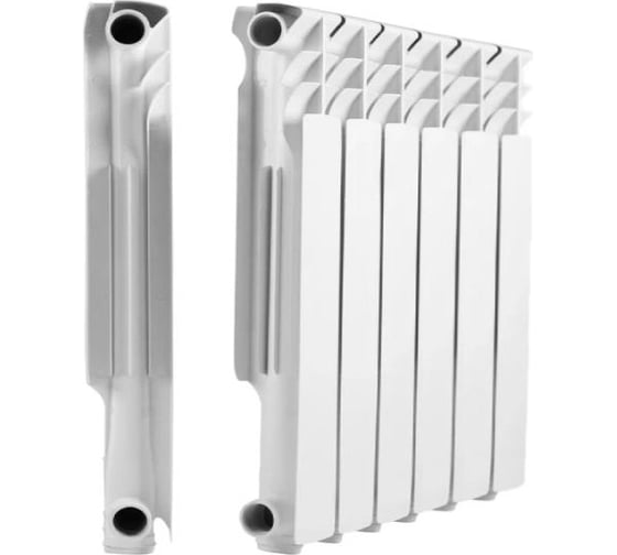 Изображение товара Алюминиевый радиатор МЕТАЛЛСЕРВИС THERMA Q2 500/80 6 секции 1223445