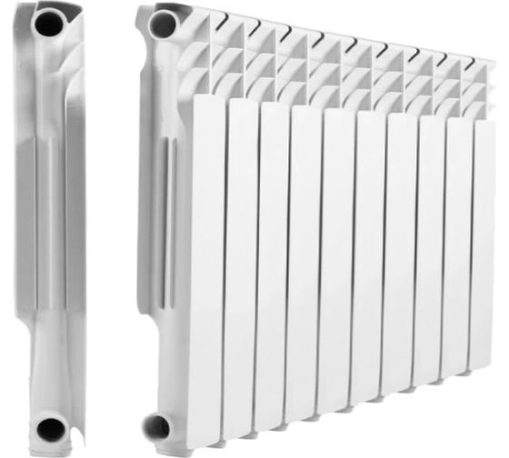 Изображение товара Алюминиевый радиатор МЕТАЛЛСЕРВИС THERMA Q2 500/80 10 секции 1223447