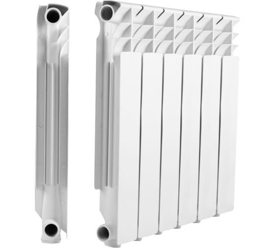 Изображение товара Алюминиевый радиатор МЕТАЛЛСЕРВИС THERMA Q3 500/80 6 секции 1223439