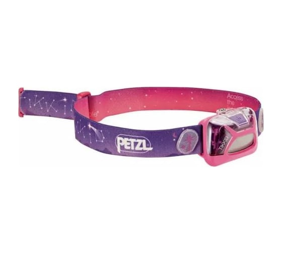 Изображение товара Светодиодный налобный фонарь Petzl Lamp Tikkid розовый, 20 лм, 3 AAA E091BA01