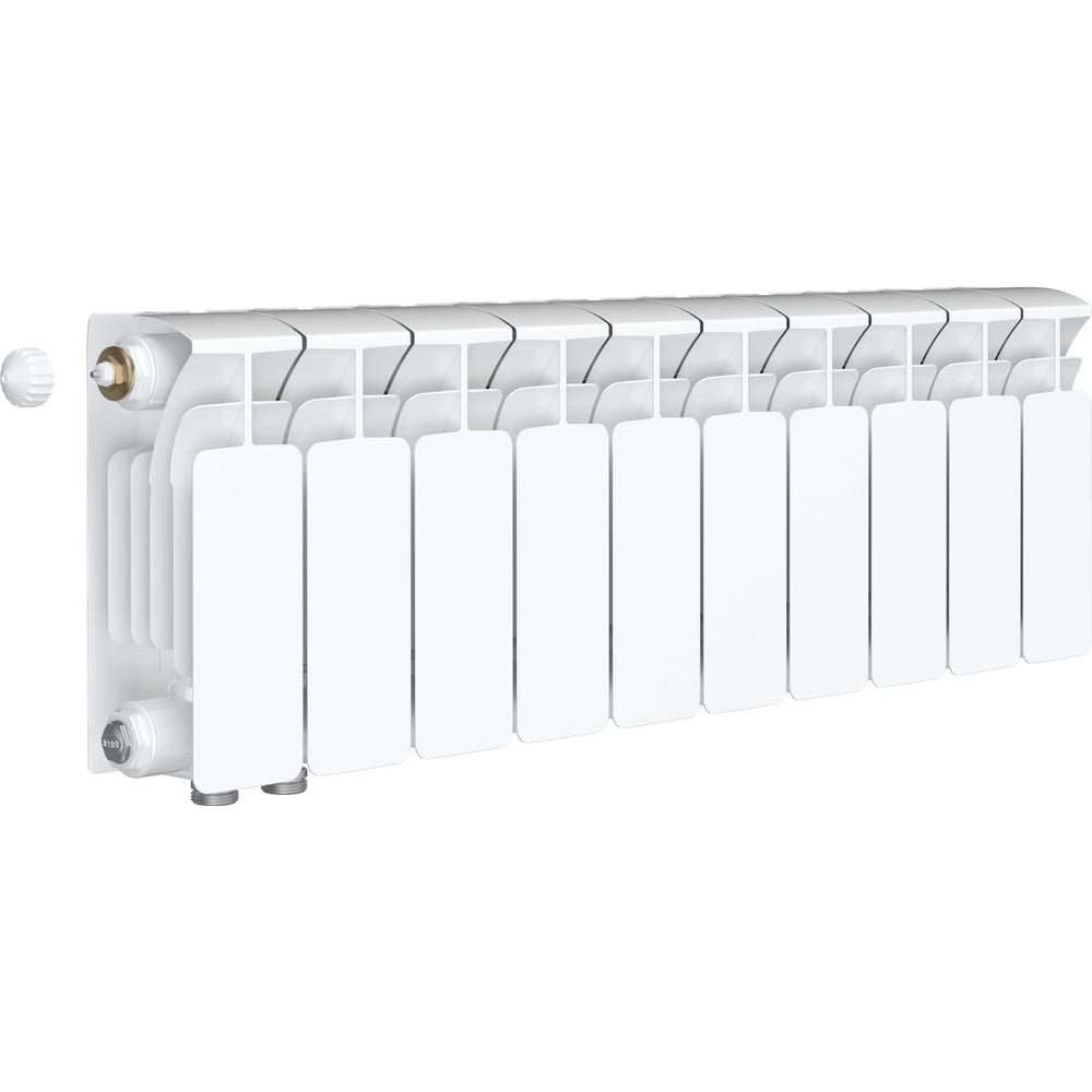 Изображение товара Биметаллический радиатор RIFAR BASE Ventil 200 10 секций нижнего правого подключения