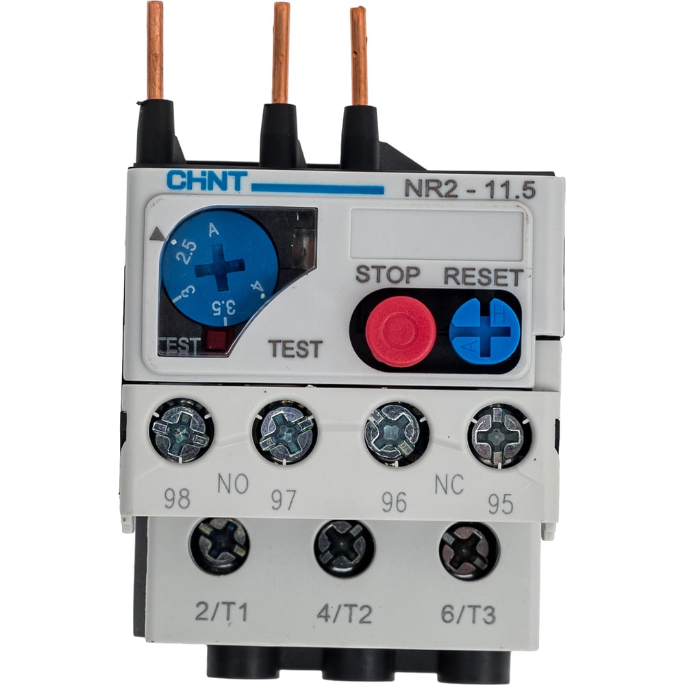 Изображение товара Тепловое реле CHINT NR2-11.5 2.5-4А для защиты электросетей