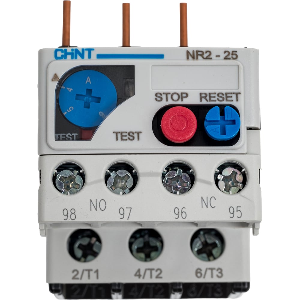 Изображение товара Тепловое реле CHINT NR2-25 4-6А для автоматизации и защиты электросетей