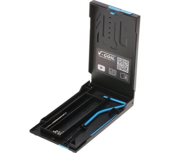 Изображение товара Набор для восстановления резьбы VOLKEL М3,0x0,5 24 предметов V-Coil V04005