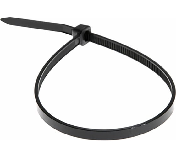 Изображение товара Хомут-стяжка Росдюбель 4.2x350 черный, 100 шт. 15-0512