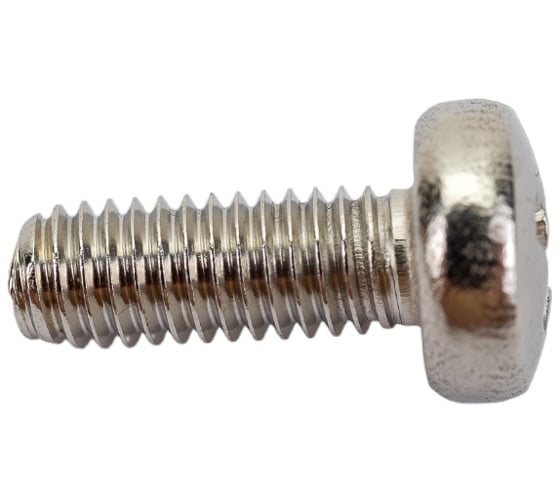 Изображение товара Винт с полукруглой головкой ВИРТУОЗ крестообразный шлиц, 3x8 мм, DIN 7985, нержавеющая сталь А2, 12 шт. 37446