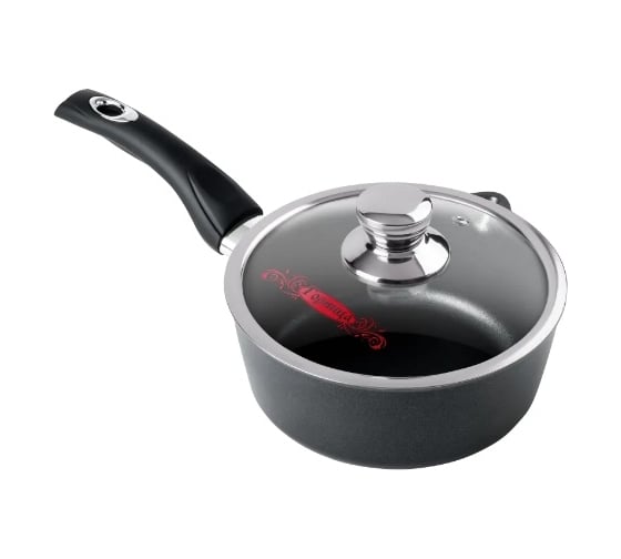 Изображение товара Ковш Горница Классика 1.5 л, пластиковая ручка, с крышкой, антипригарное покрытие кш1811а ТП5790