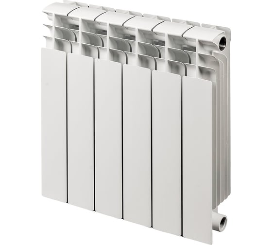 Изображение товара Биметаллический радиатор PRIMOCLIMA Bimetallic Luxe 500x100, 6 секций PC500100BM06