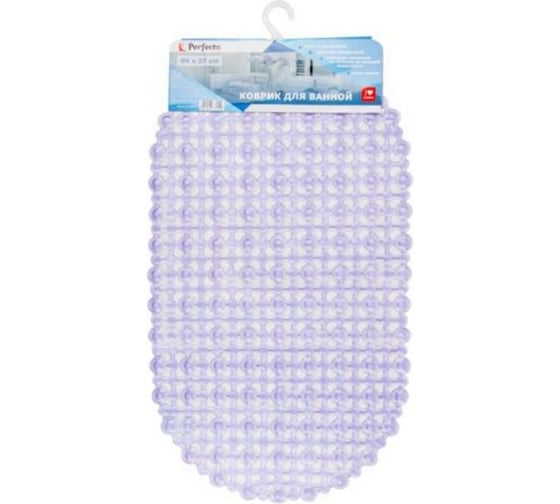 Изображение товара Коврик для ванной комнаты PERFECTO LINEA антискользящий 66x37 22-683705