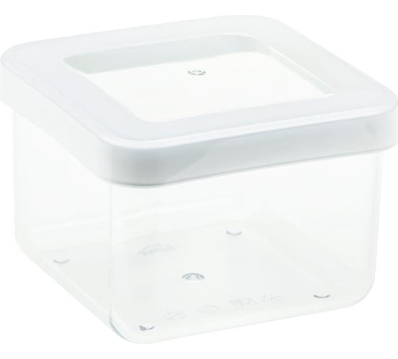 Изображение товара Емкость для сыпучих продуктов IDEA СТЕП 0.5л, 10х10х7 см М 1290