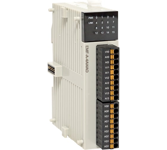 Изображение товара Модуль EKF аналогового в/в EMF 4/4 PRO-Logic PROxima EMF-A-4AI4AO