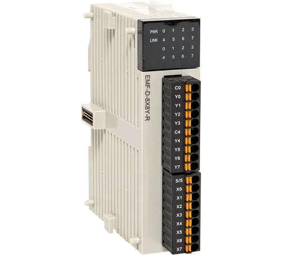 Изображение товара Модуль EKF дискретного в/в EMF 8/8 PRO-Logic PROxima EMF-D-8X8Y-R