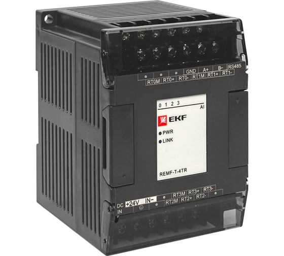 Изображение товара Модуль ввода EKF термосопротивлений REMF 4 PRO-Logic REMF-T-4TR