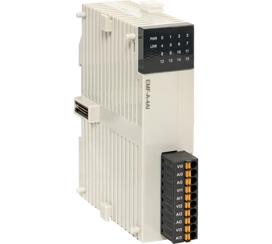 Изображение товара Модуль аналогового ввода EKF EMF 4 PRO-Logic PROxima EMF-A-4AI