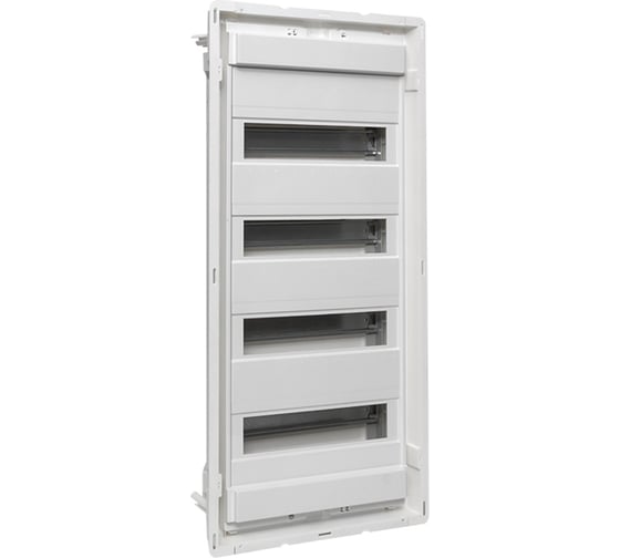 Изображение товара Основание силового щита EKF "Nova" (с DIN-рейками) 48 модулей IP41 nv-pbase-48