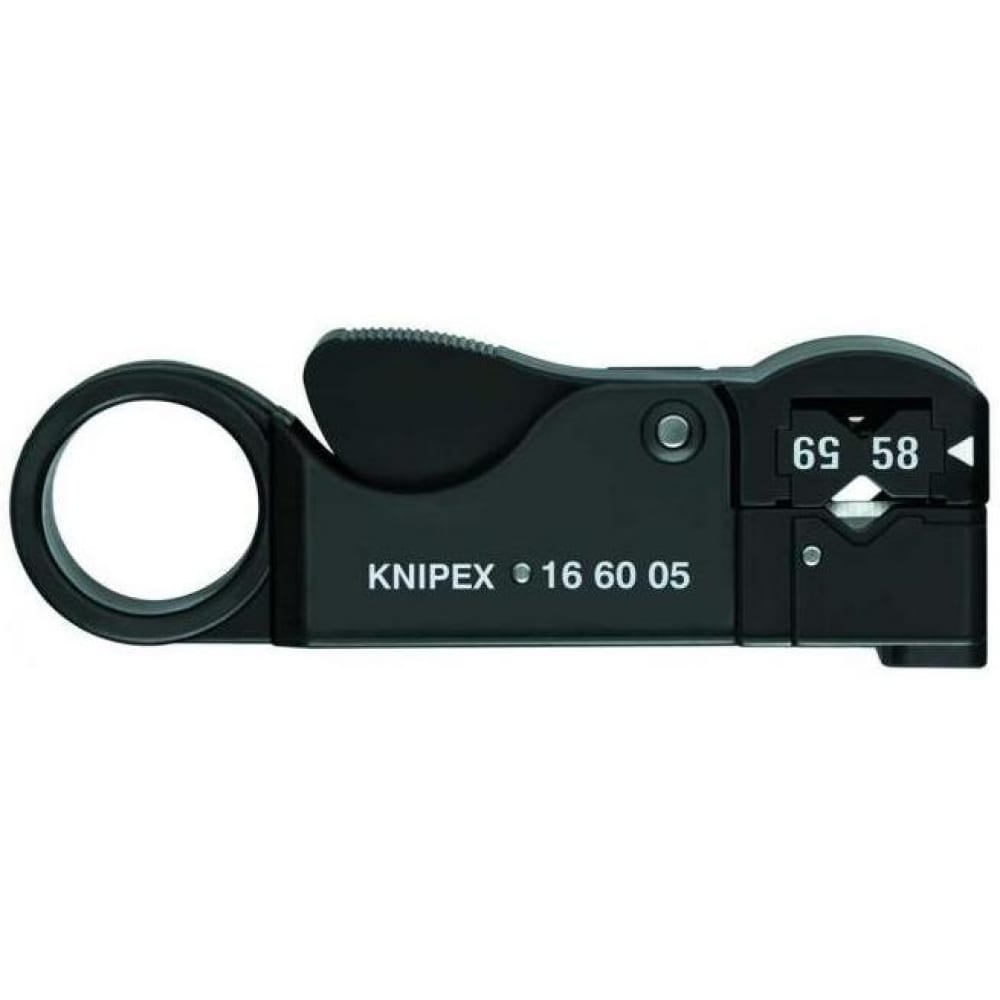 Инструмент для снятия изоляции с коаксиальных кабелей Knipex инструмент для удаления изоляции knipex