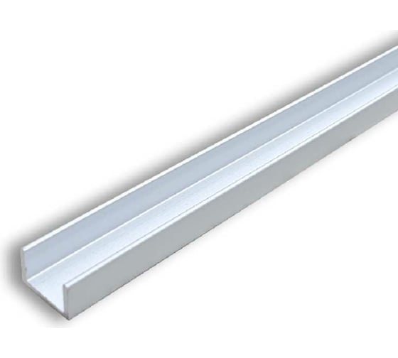 Изображение товара Торцевая планка ООО ДЕКОПЛИНТ МЩ 6 мм, хром 2930