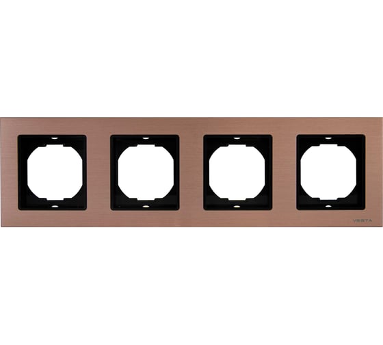 Изображение товара Рамка 4-я Metronex Electric Exclusive Champagne Metallic FRM050401BSH