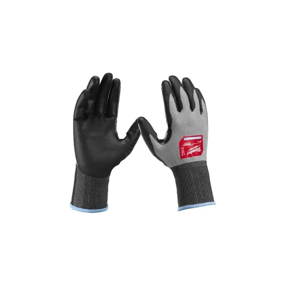 Защитные перчатки Milwaukee свитшот с логотипом мтс цифровая экосистема унисекс серый m
