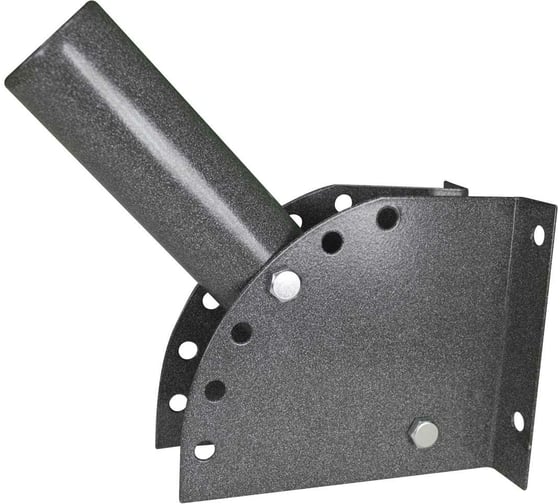 Изображение товара Кронштейн для уличного светильника с переменным углом Delta-Svet КРСТ (на стену), темно-серый montaz_04