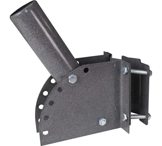 Изображение товара Кронштейн для уличного светильника с переменным углом Delta-Svet КРТР (на трубу), темно-серый montaz_03