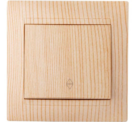 Изображение товара Выключатель TDM ELECTRIC на 2 направления 1 кл. 10А сосна серии "Лама" SQ1815-0306