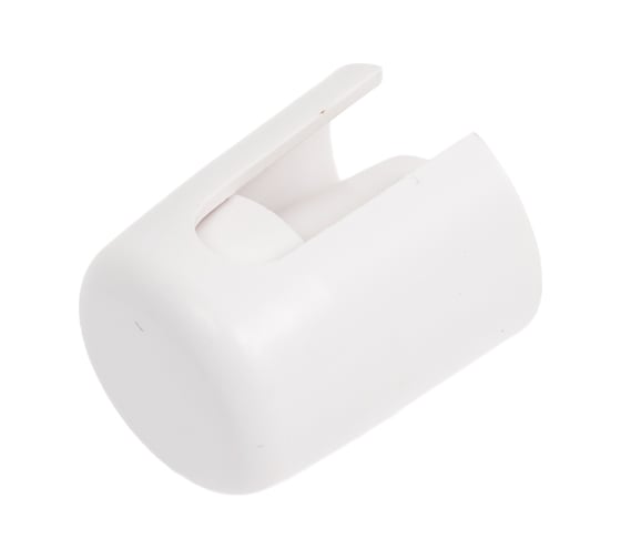 Изображение товара Монтажная колодка (держатель для провода) №1 Interior Electric 100шт. Цвет: Белый КМ-01/01