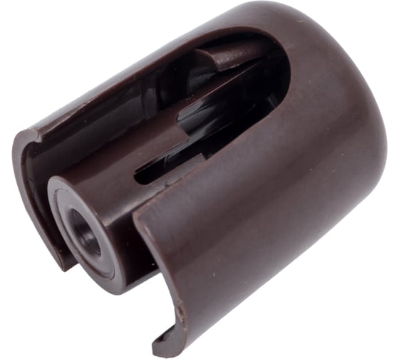 Изображение товара Монтажная колодка (держатель для провода) №2 Interior Electric 100шт. Цвет: Коричневый КМ-02/03